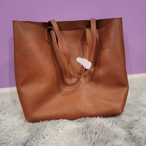 Madewell Brown Transport Tote